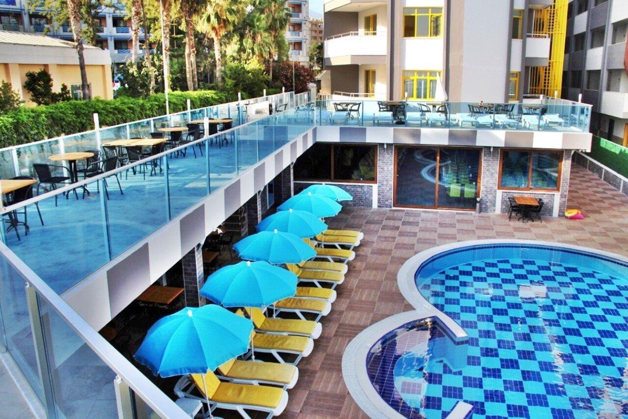 Vella Beach Hotel Tosmur Kültér fotó