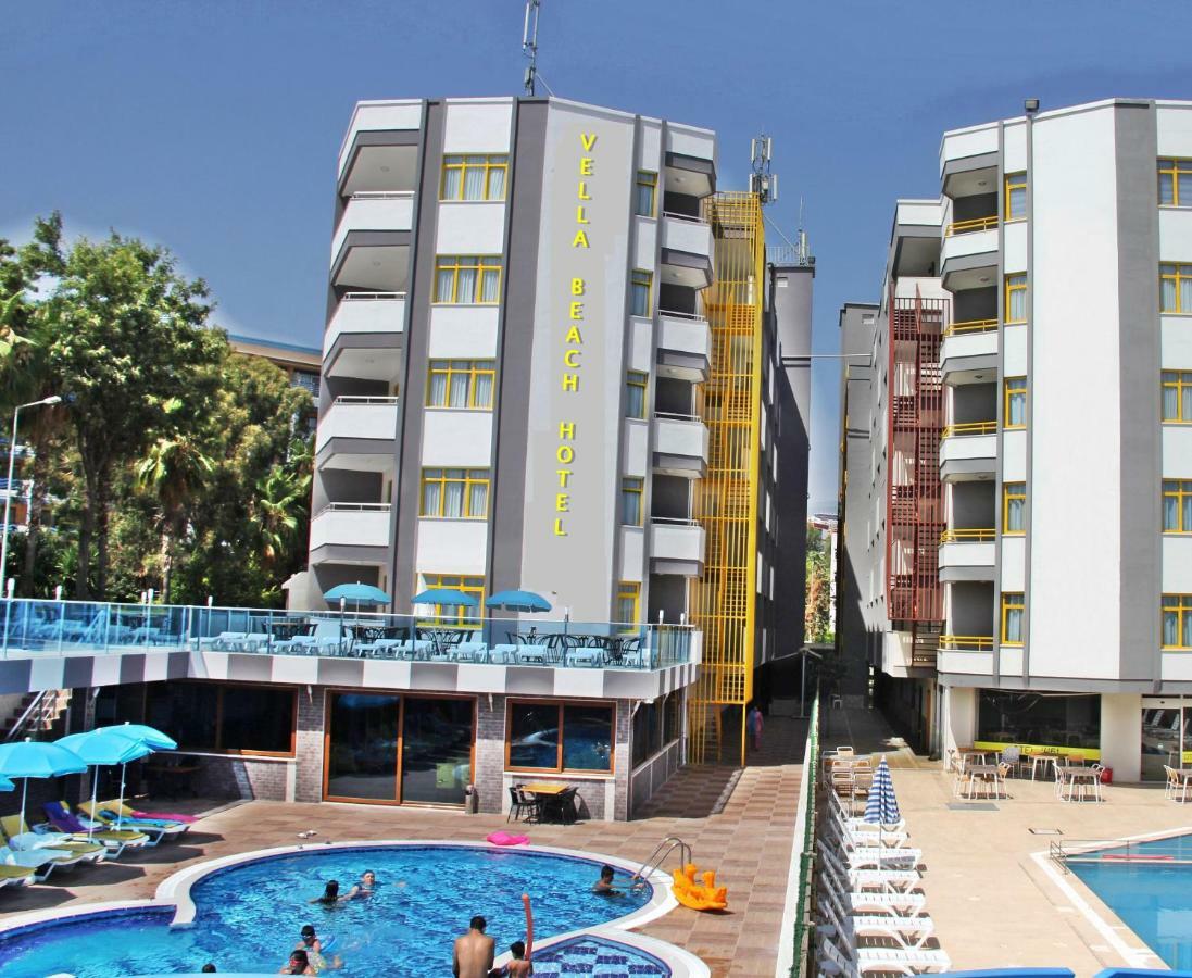 Vella Beach Hotel Tosmur Kültér fotó
